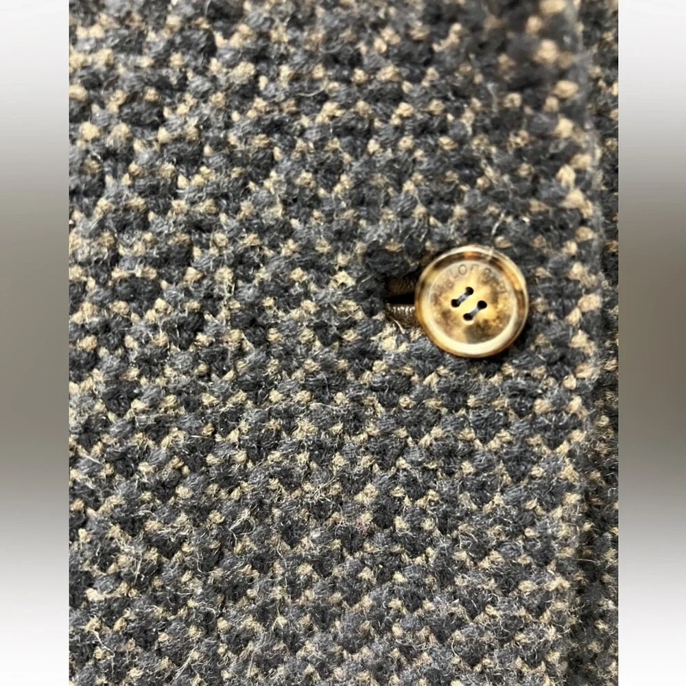 Loro Piana textured knit cashmere leather military jacket blazer cardigan - Picture 13 of 15